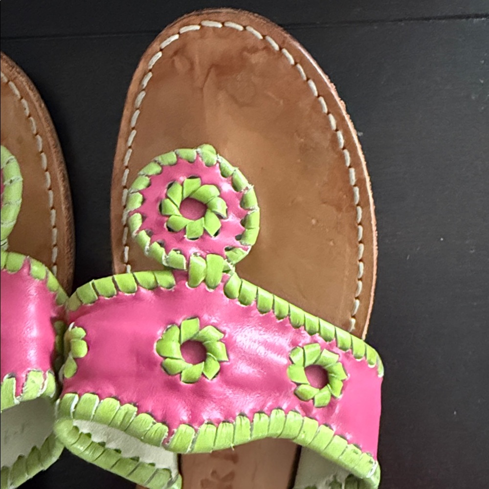 Jack Rogers Jacks Flat Sandals Size 6 - Picture 6 of 9